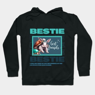 Best friends - Turtle and the Rabbit Hoodie